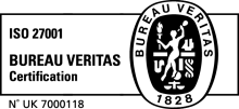 ISO 27001 Bureau Veritas certificate